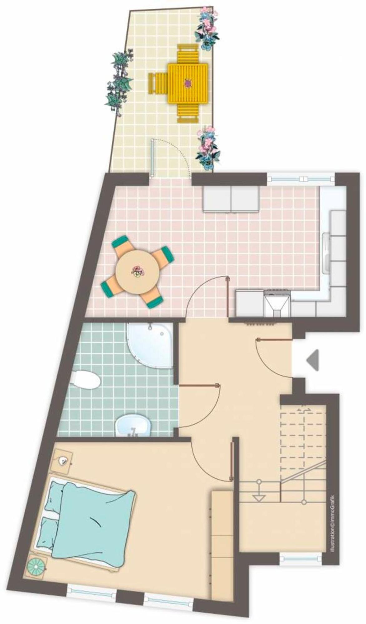 Ferienwohnung "Humburg", Strand Und Stadt Эккернфёрде Экстерьер фото